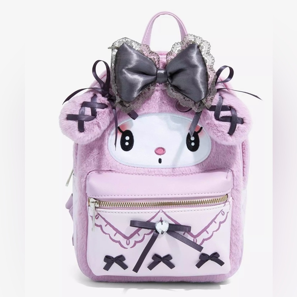 NWT Her Universe My Melody Lolita Plush Mini Backpack